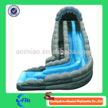 Popular gigante de material de PVC inflável slide deslizante de água inflável gigante para venda